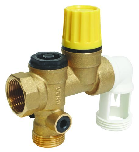 Groupe de sécurité coudé standard Téflon 20/27 NF - Somatherm